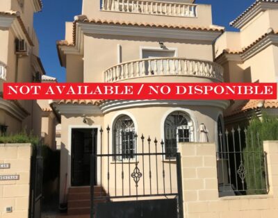 LJ00107 – A Lovely Detached 3 Bed 2 Bath villa. (Sleeps 6)