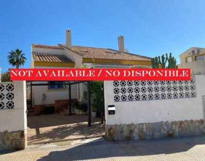 LJ00106 – Lovely 3 bedroom, 2 bathroom semi detached property (SEPARATE ANNEX) with shared pool in a great location – (sleeps 6 people)