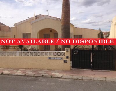 LJ00129 – A Detached villa with a private swimming pool  (Sleeps 8)